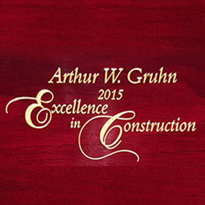 ARTHUR W. GRUHN AWARD 2015: EXCELLENCE IN CONSTRUCTION